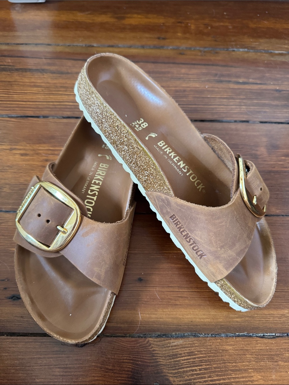 Birkenstock Madrid Big Buckle - Oiled Leather